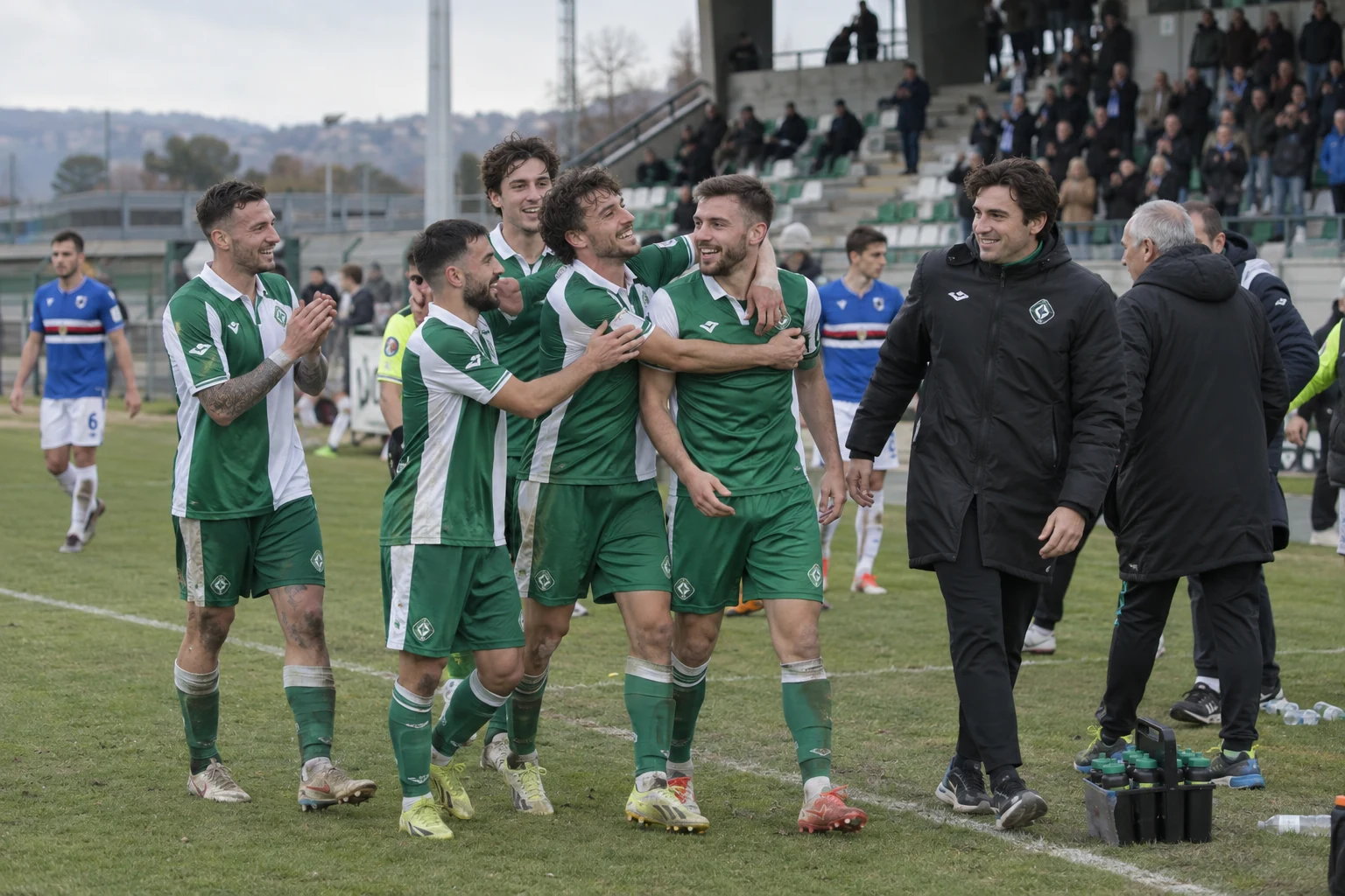 Avellino voitti Sampdorian 4-1 Serie B:ssä